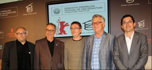 Dieter Kosslick,Thomas Struck,Joxe Mari Aizega,Andoni Luis Aduriz,José Luis Rebordinos 