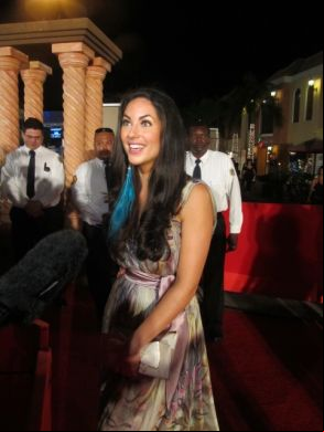 Barbara Mori at AIFF  