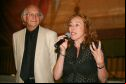 Son Excellence Jean-Daniel Lafond, réalisateur et Marie Tifo, actrice du film FOLLE DE DIEU