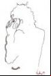 Phone call at The Coronary Bar, San Lorenzo: Illustration by Nesta Morgan